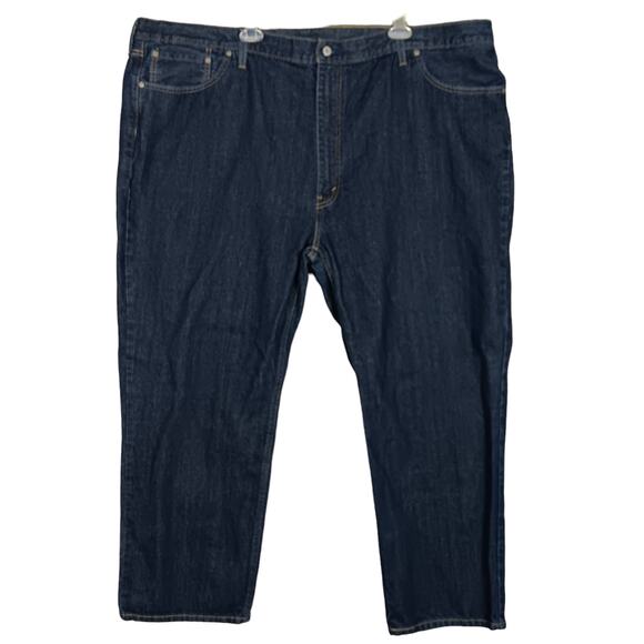 Levi's Other - Levis 559 Relaxed Straight Jeans Size 52 x 32 Dark Blue Wash Straight Leg